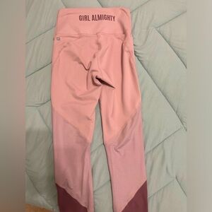 Fabletics Pink & Purple Leggings